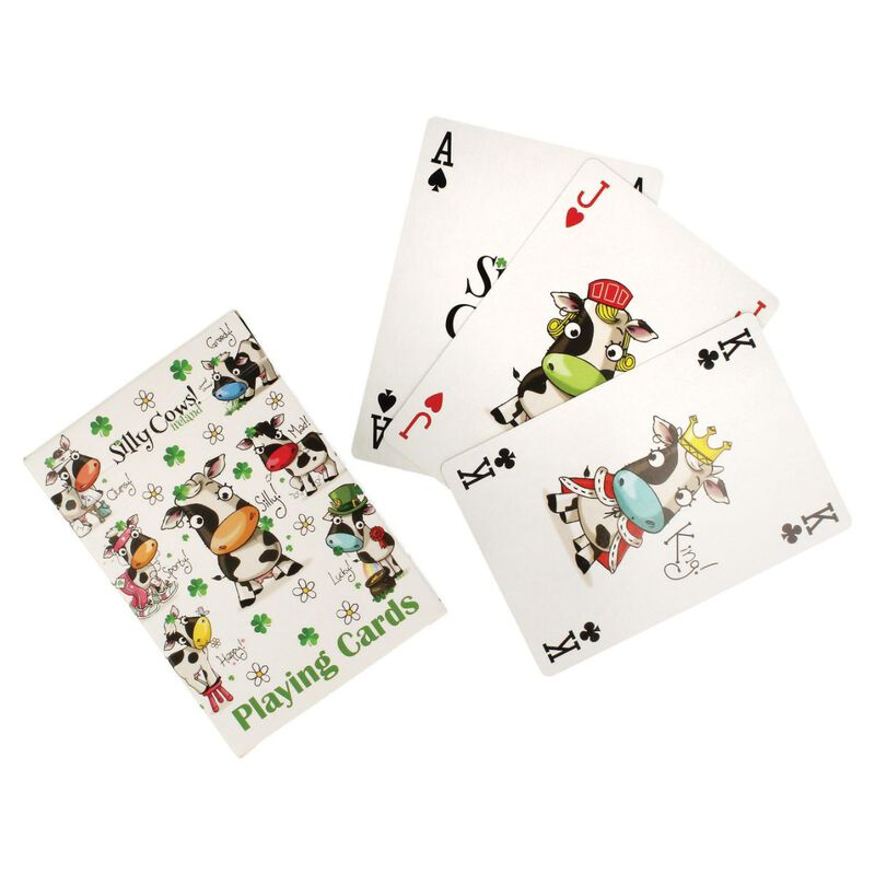 Silly Cows Playing Cards